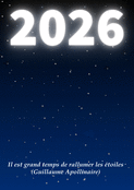 &Eacute;toiles brillantes pour une ann&eacute;e &eacute;clatante 2026